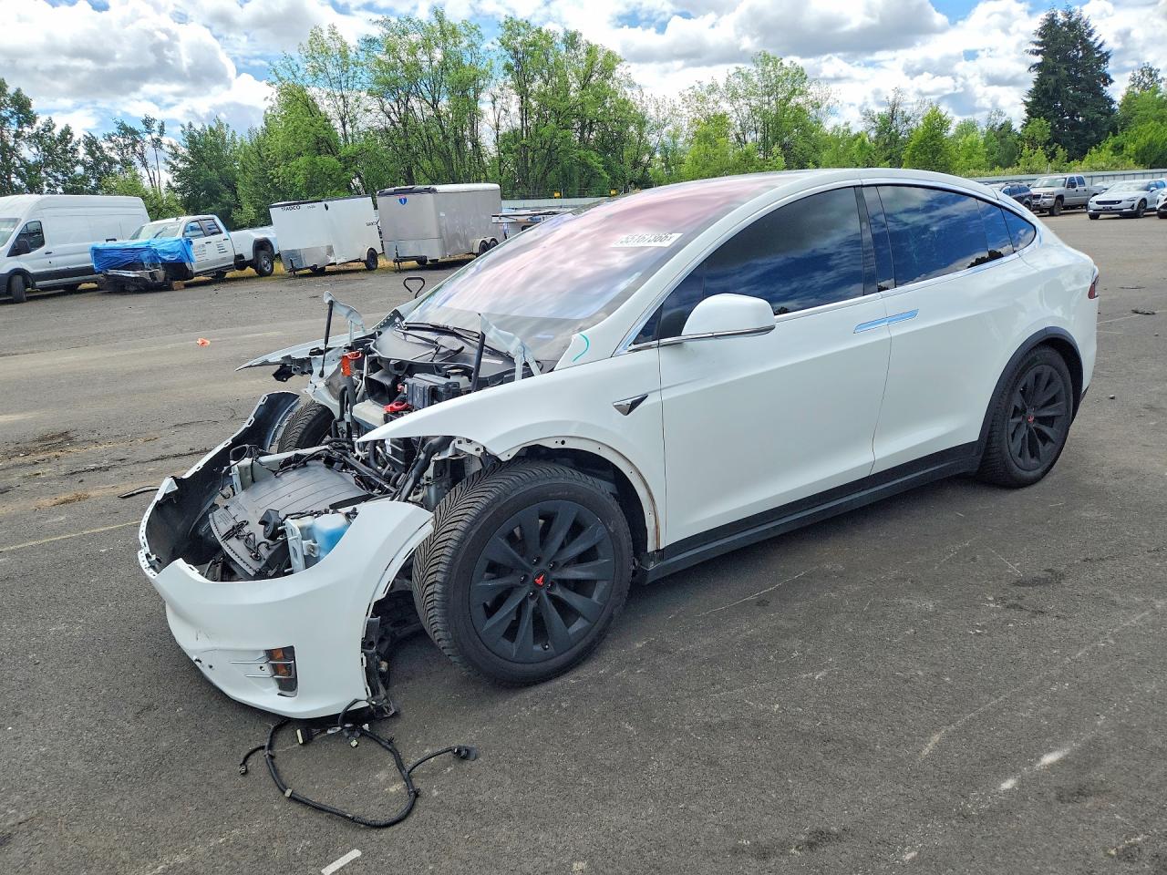 Salvage Tesla Model X Image