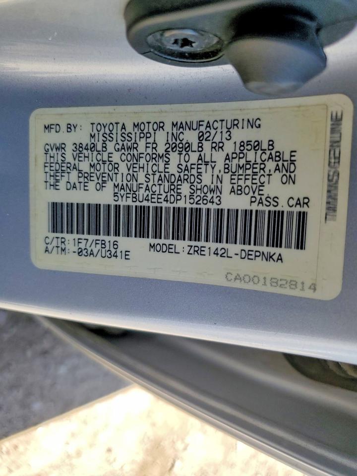 Toyota Corolla Le
