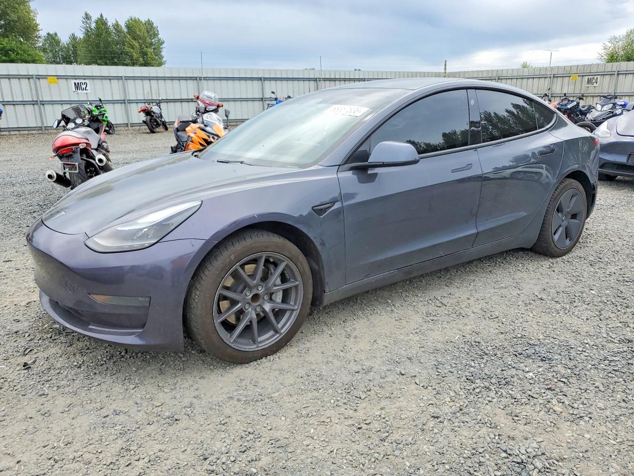 Salvage Tesla Model 3 Image