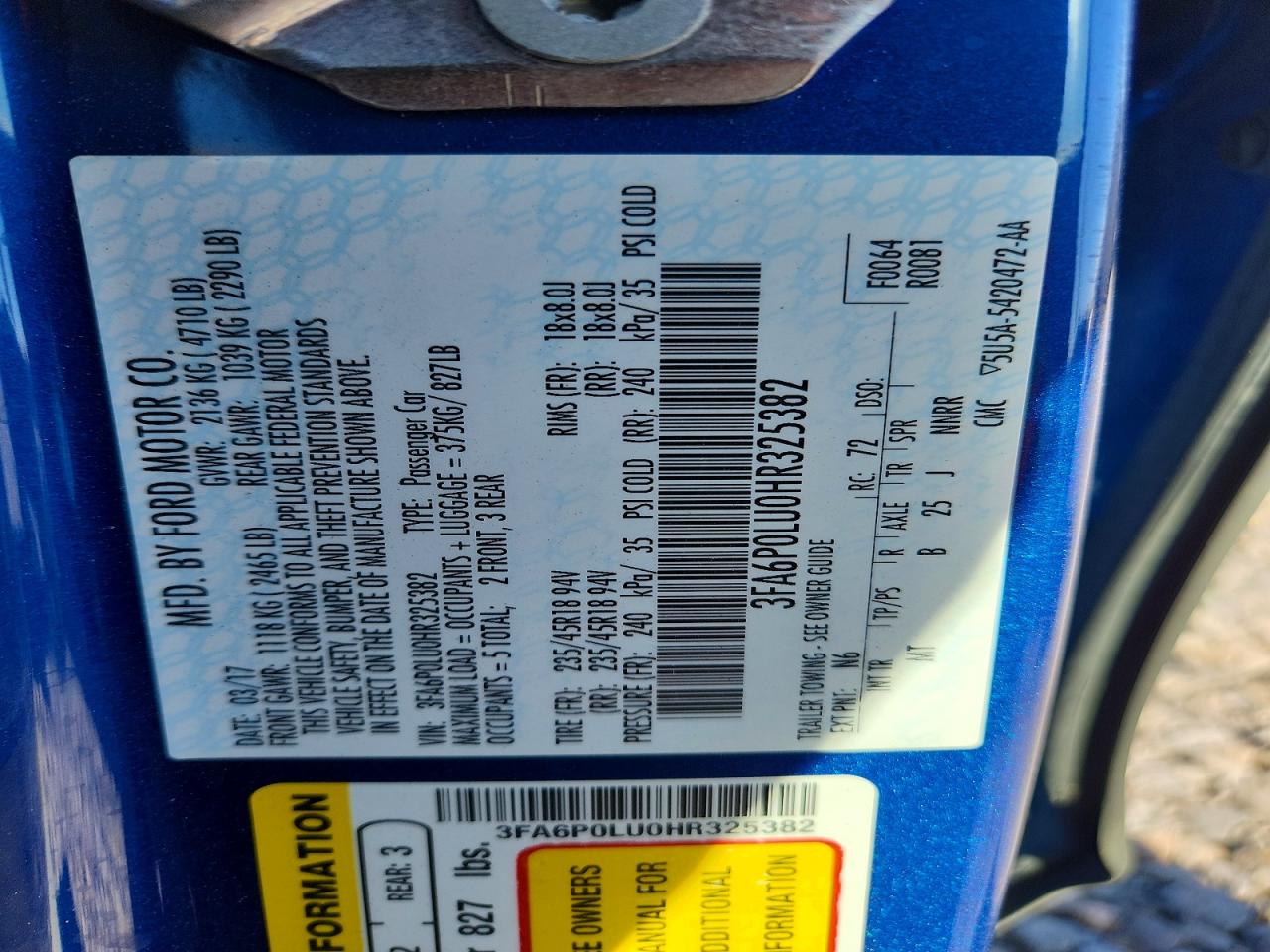 Ford Fusion Se Hybrid