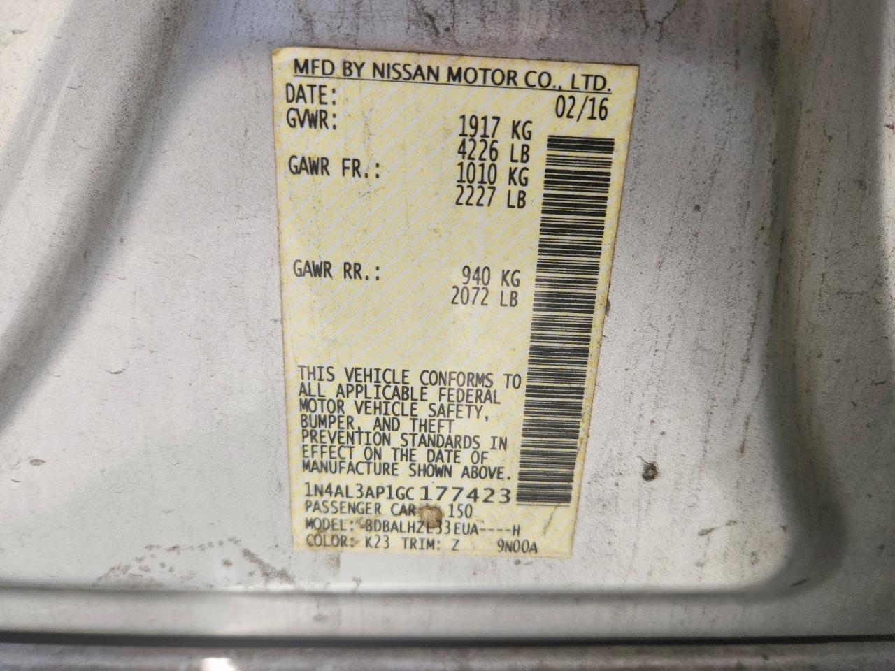 Nissan Altima 2.5 Sr