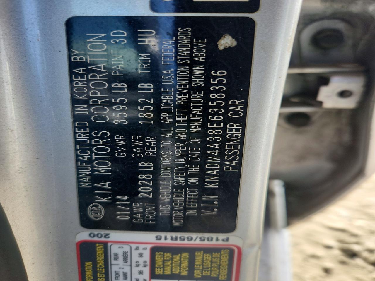 Kia Rio Lx