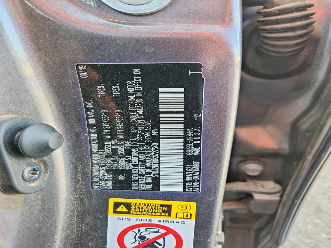 Toyota Highlander Se
