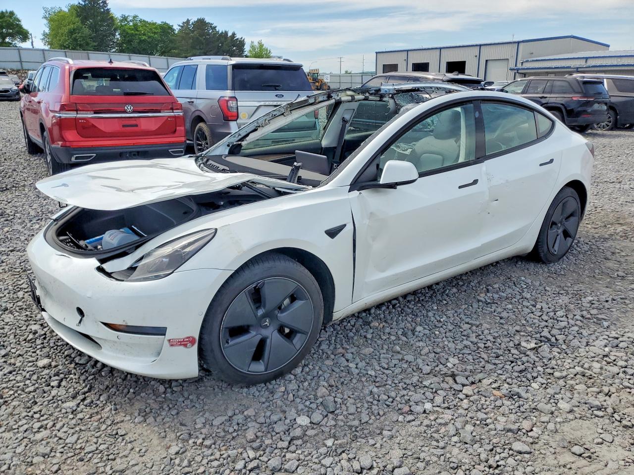 Salvage Tesla Model 3 Image