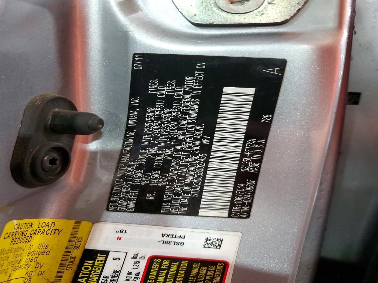 Toyota Sienna Le