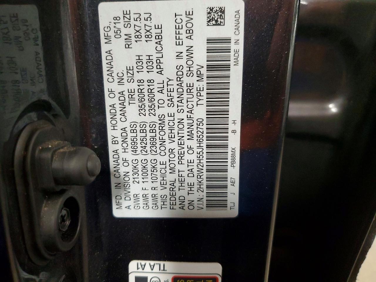 Honda Crv Ex