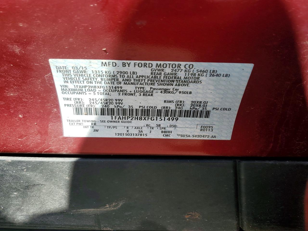 Ford Taurus Sel