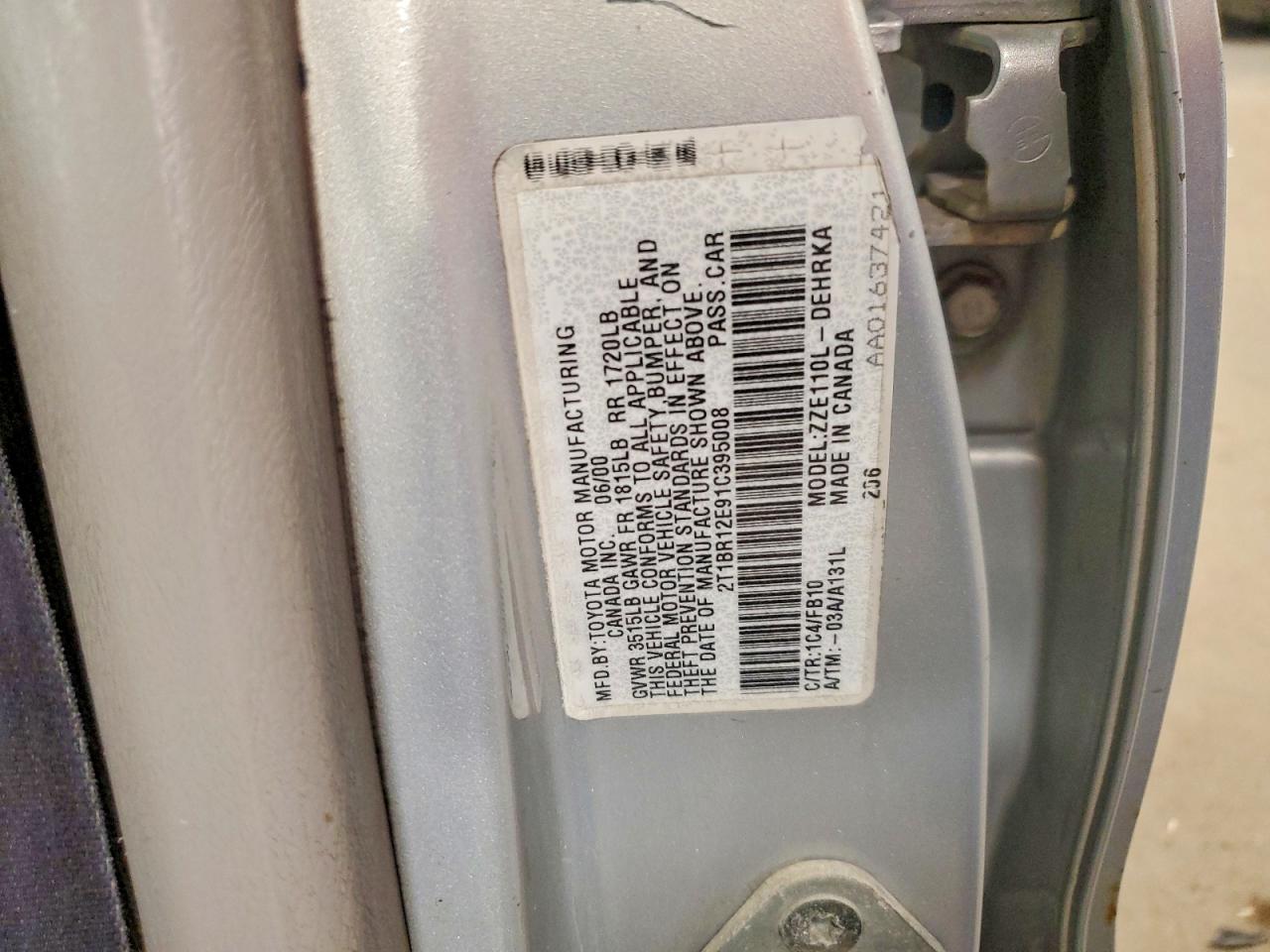 Toyota Corolla Ce