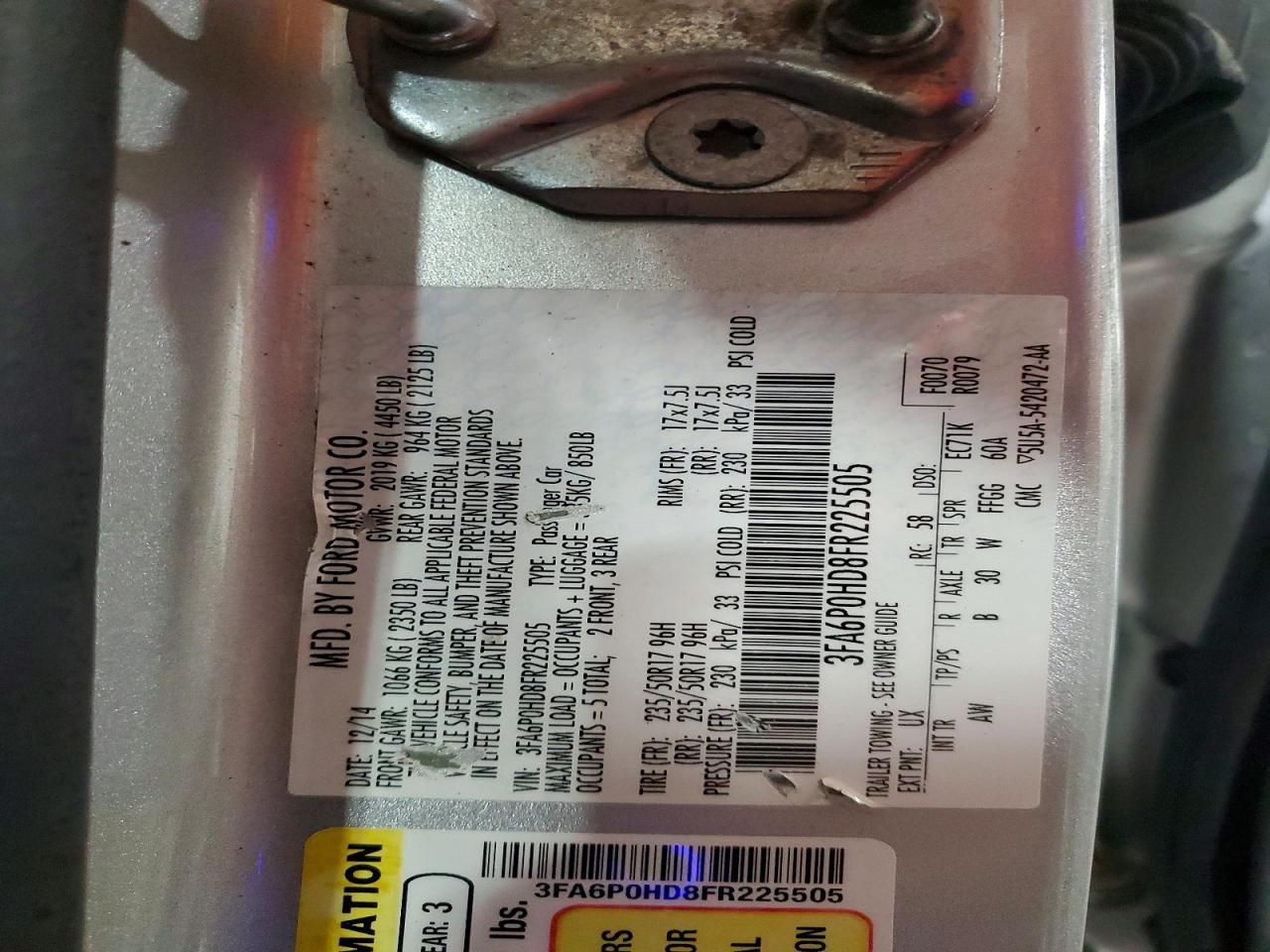 Ford Fusion Se