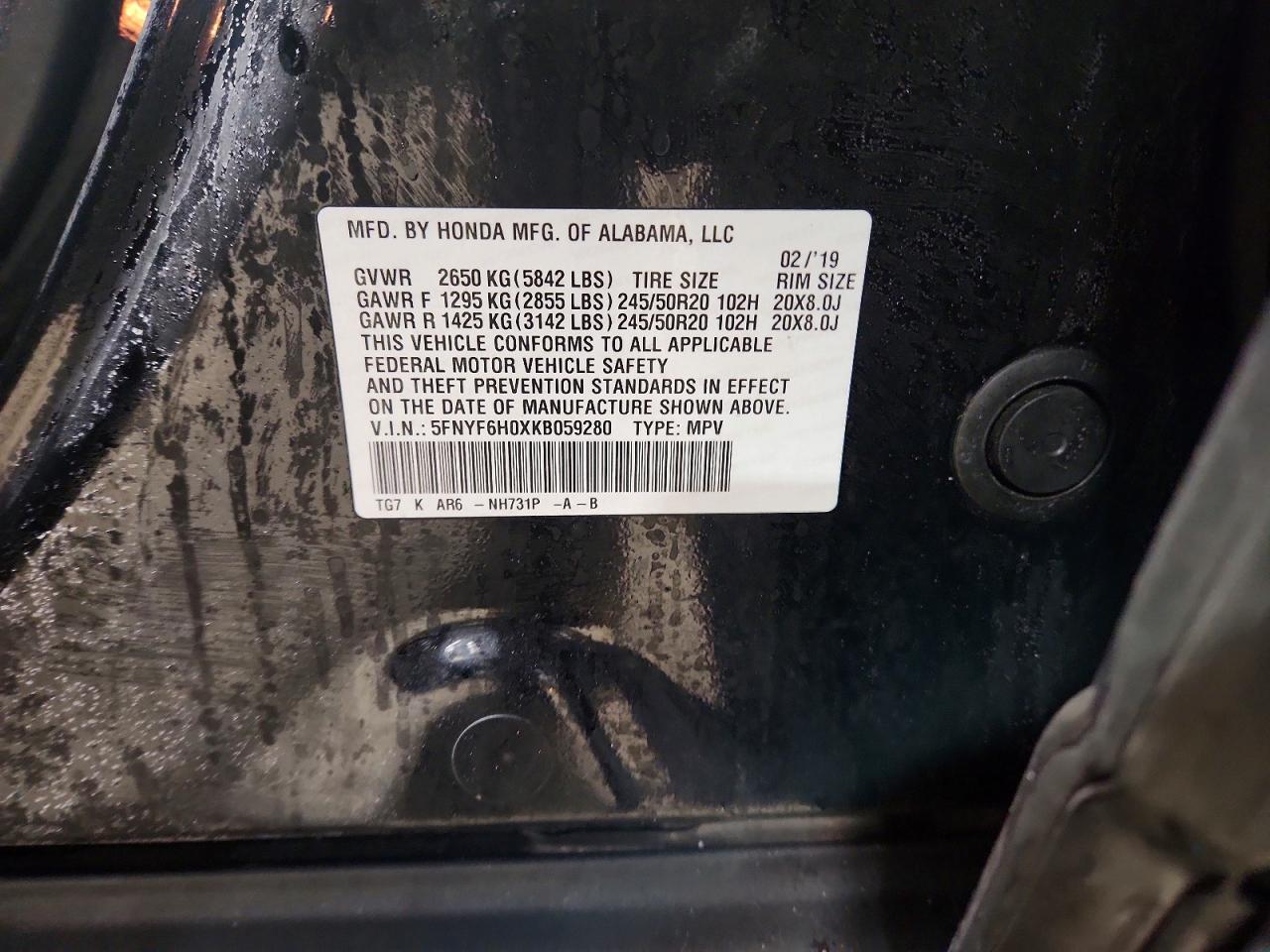 Honda Pilot Elite