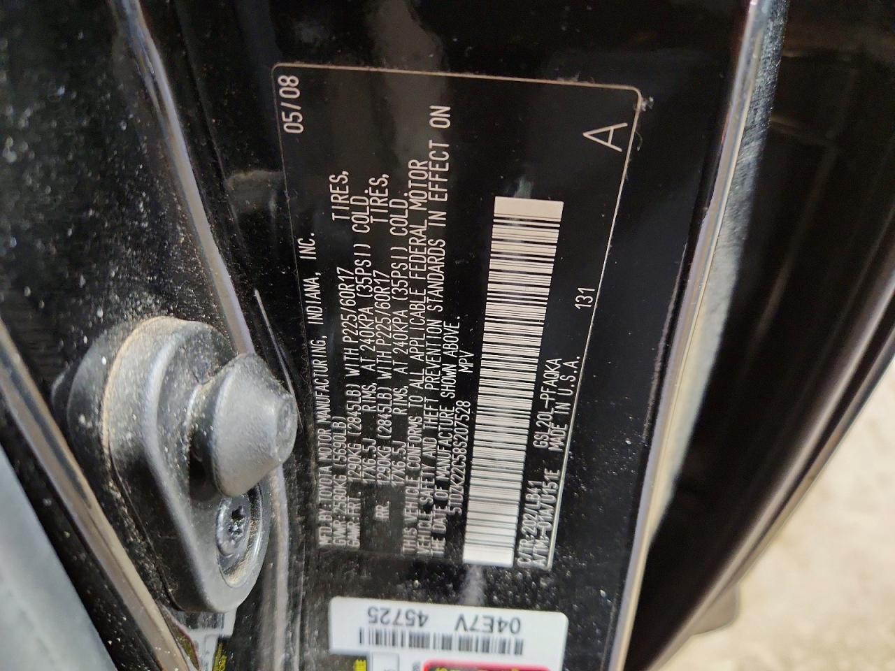 Toyota Sienna Xle