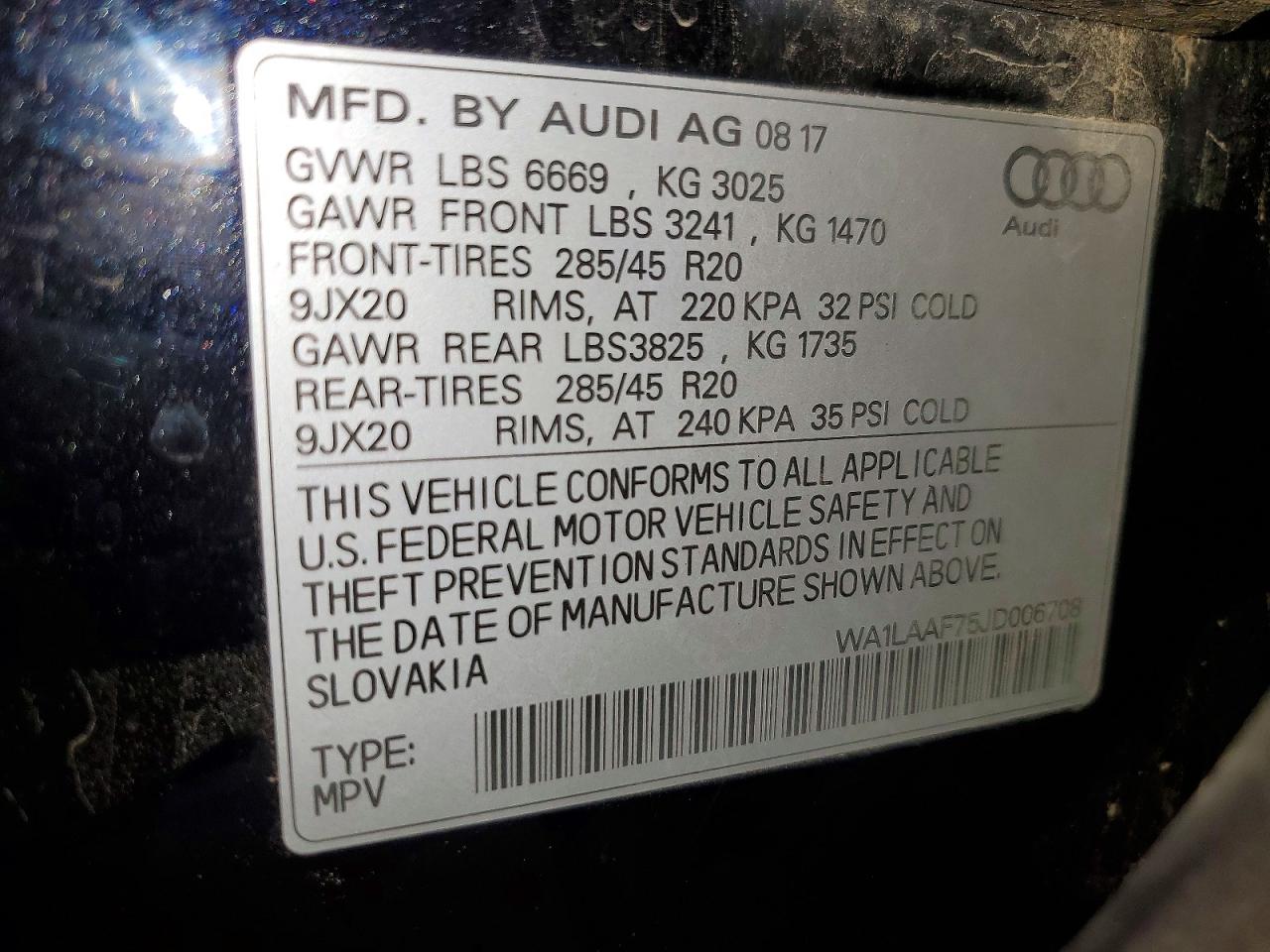 Audi Q7 Premium Plus