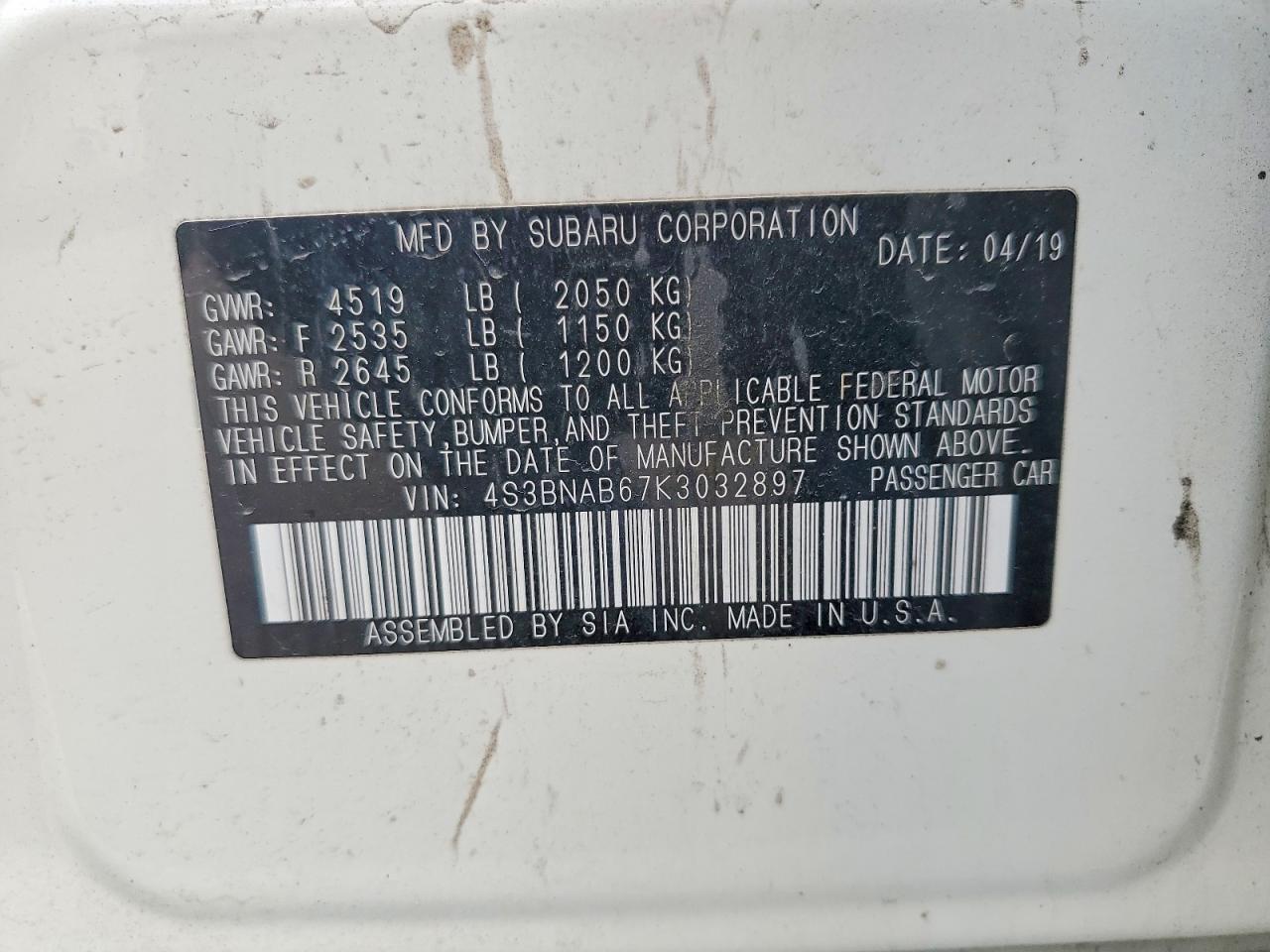 Subaru Legacy 2.5i