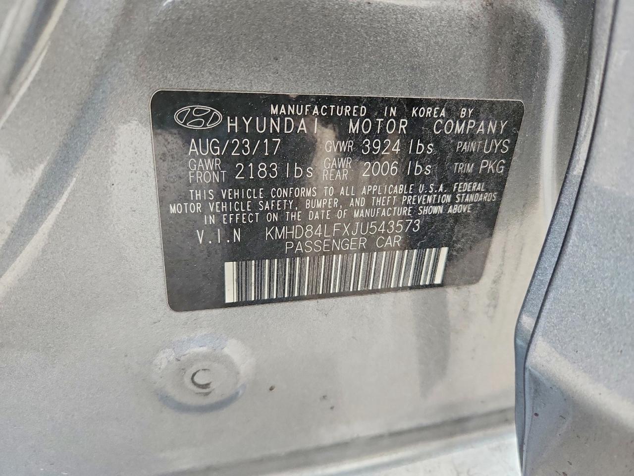 Hyundai ELANTRA Value Edition