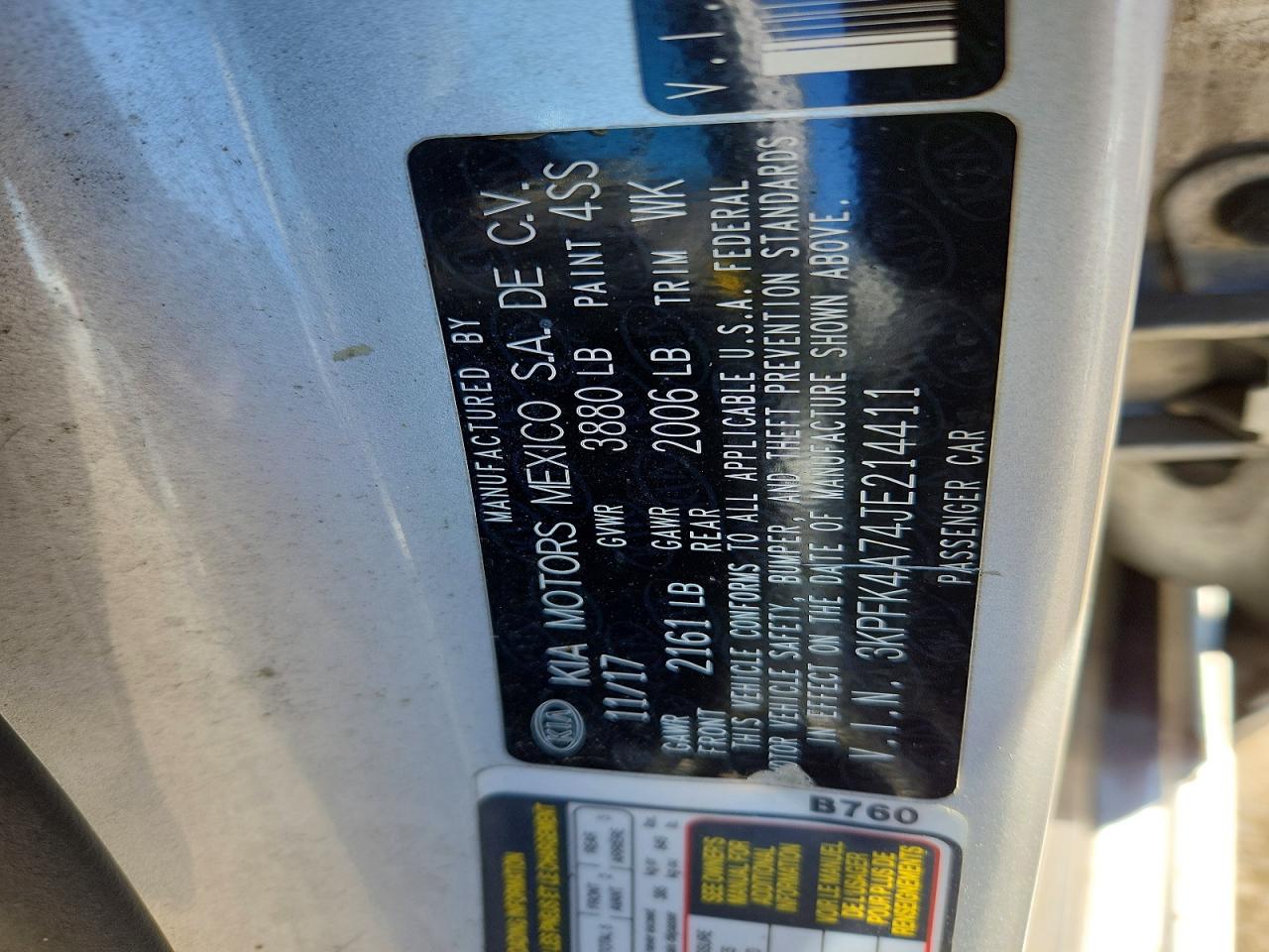 Kia Forte Lx