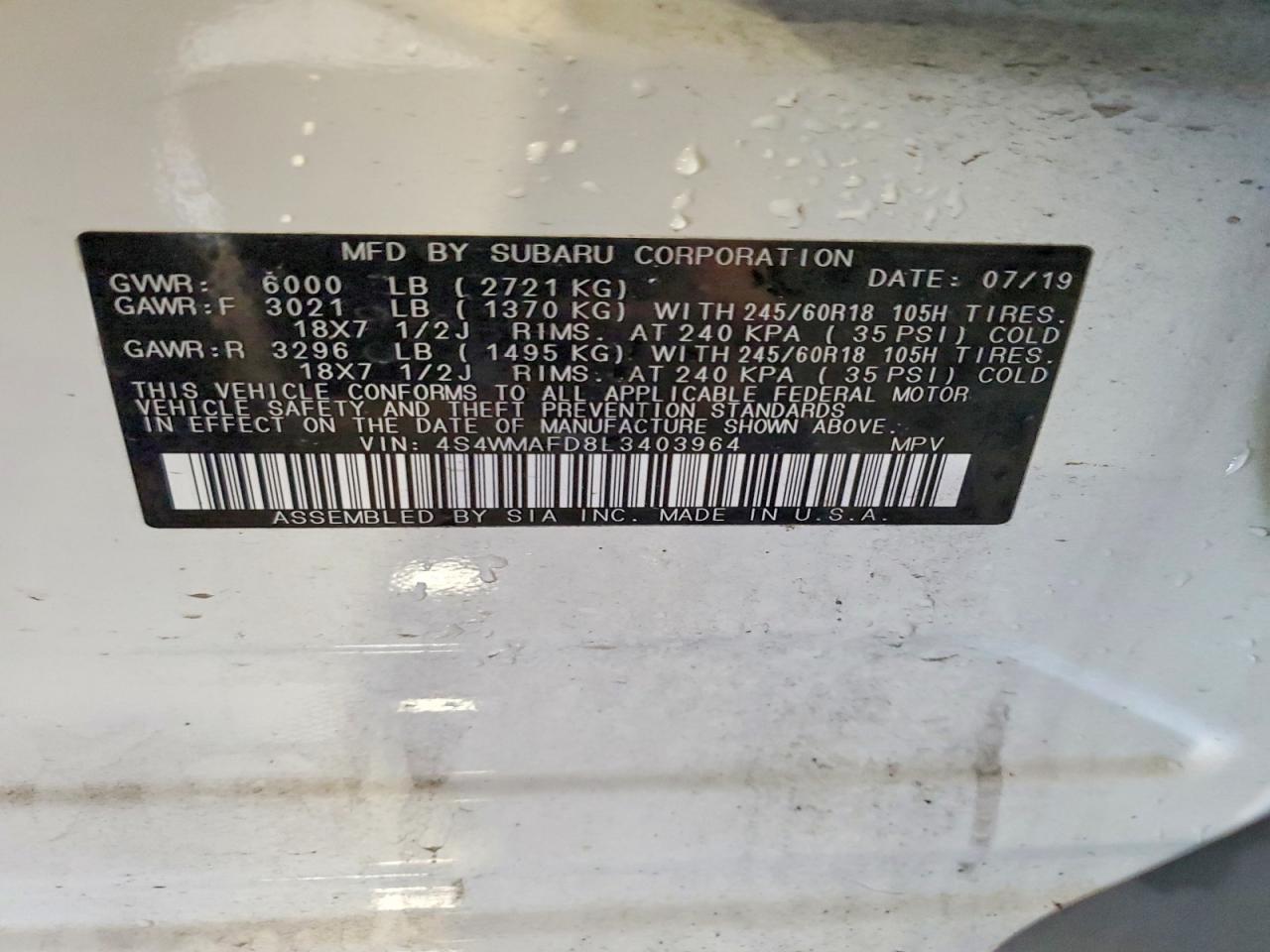 Subaru Ascent Premium