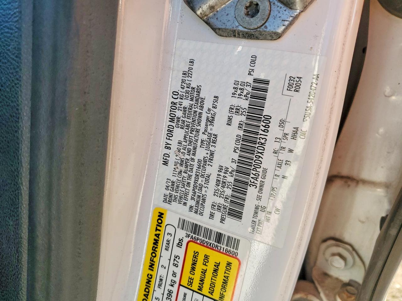 Ford Fusion Titanium