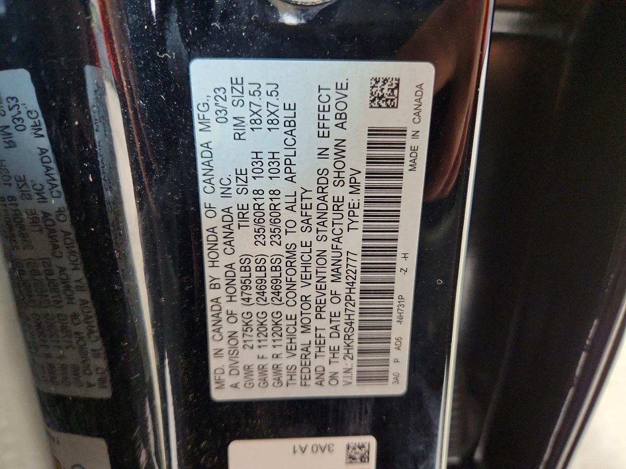 Honda Crv Exl