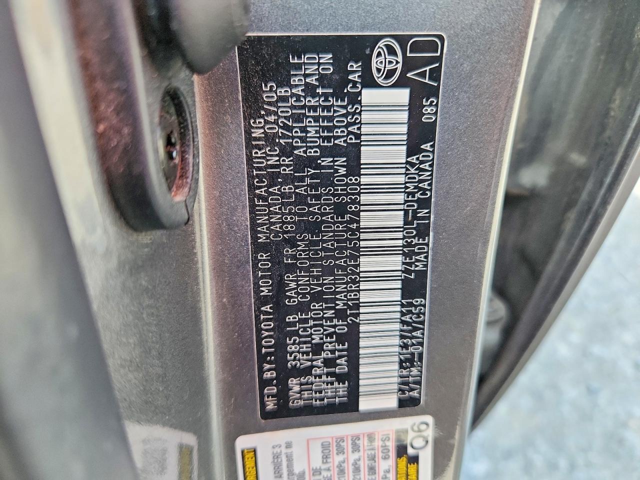 Toyota Corolla Ce