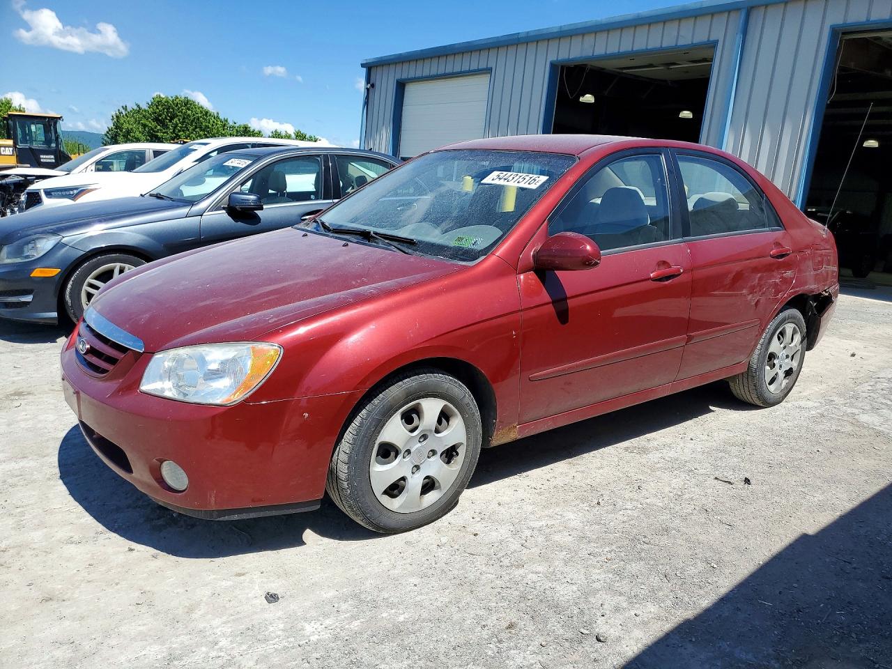 Salvage Kia Spectra Image