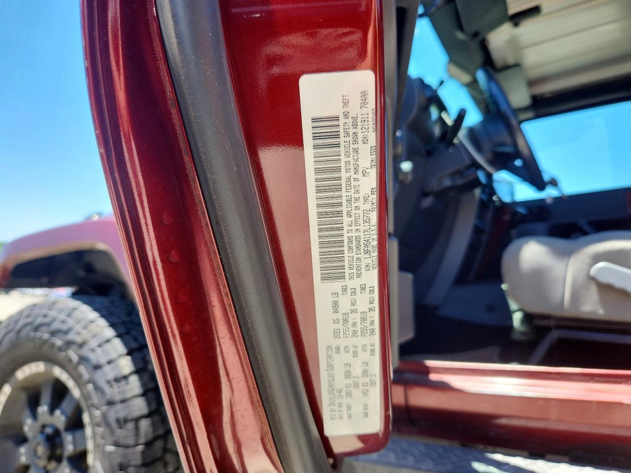 Jeep Wrangler Sahara