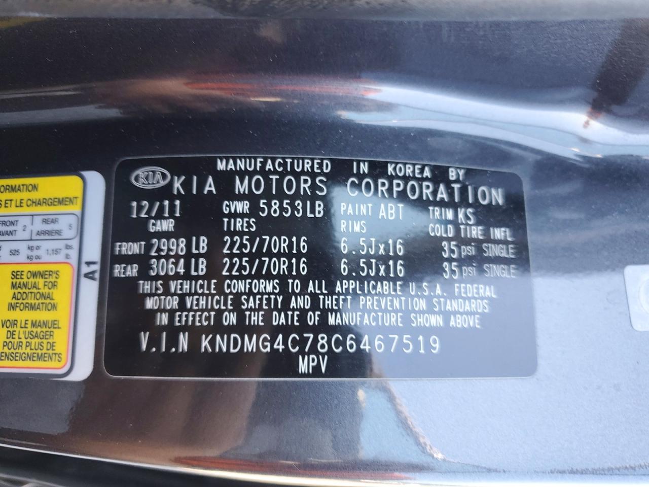 Kia Sedona Lx