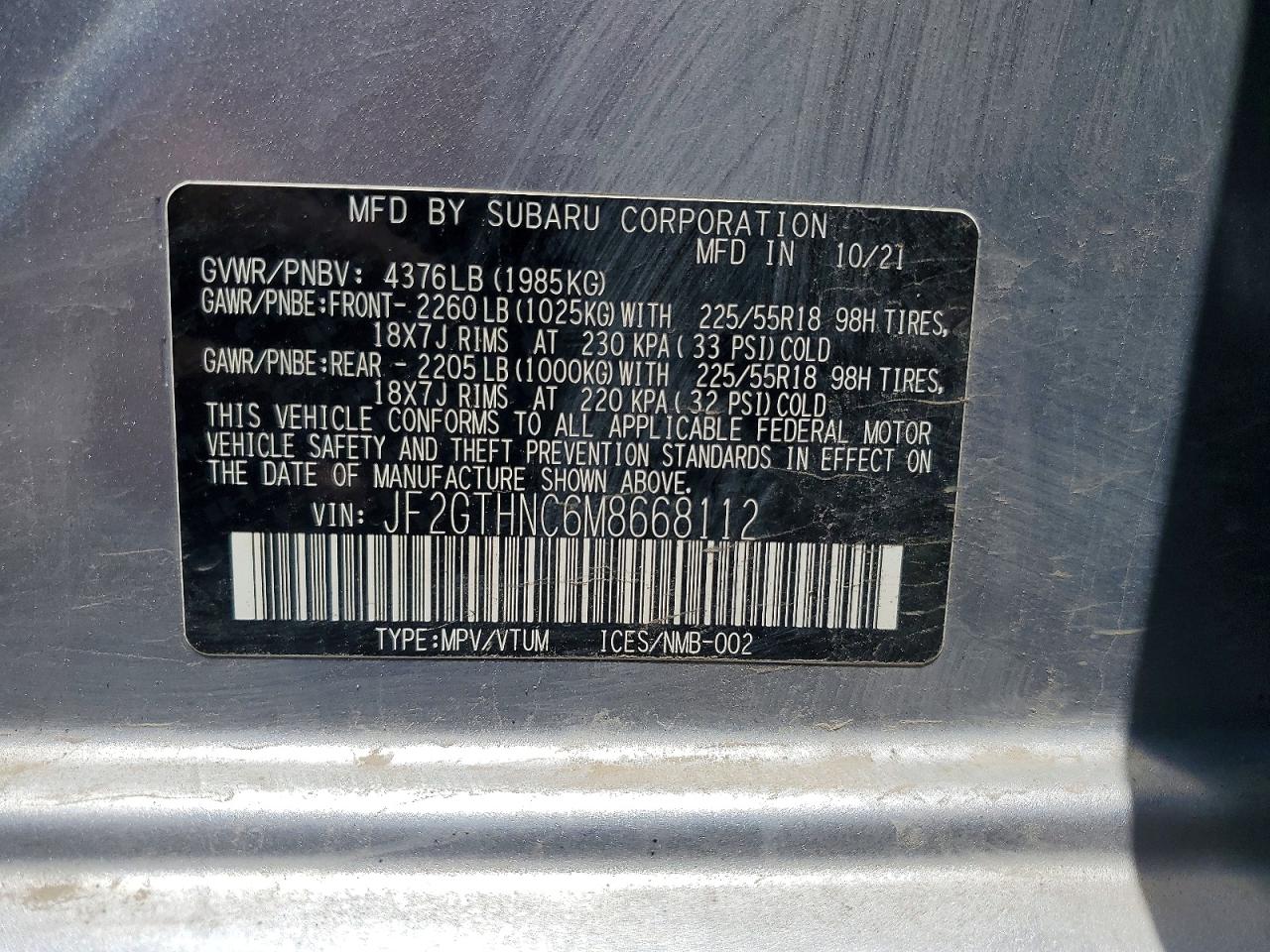 Subaru Crosstrek Limited