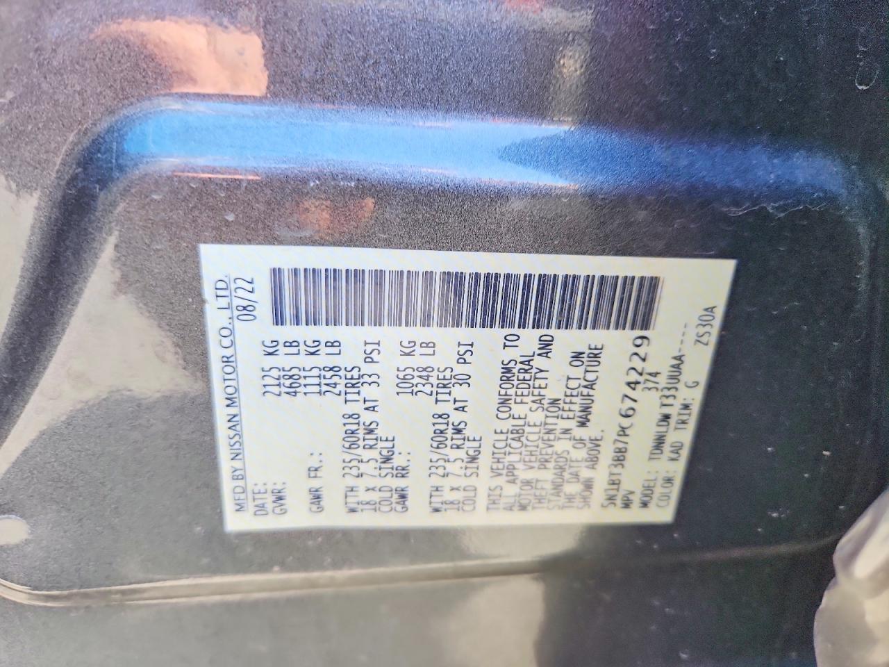 Nissan Rogue Sv