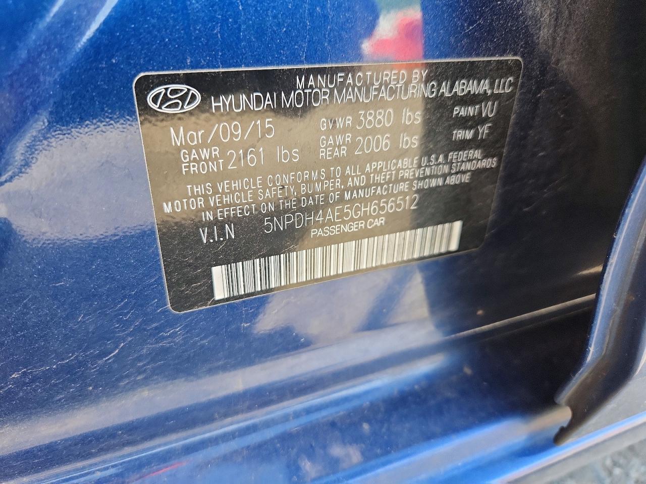 Hyundai ELANTRA Se