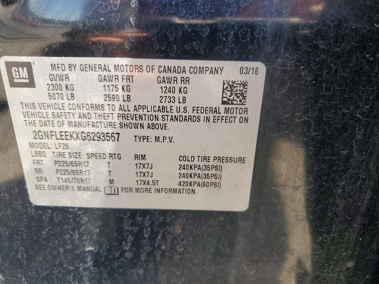 Chevrolet Equinox Ls