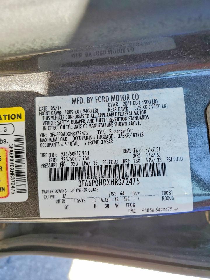 Ford Fusion Se