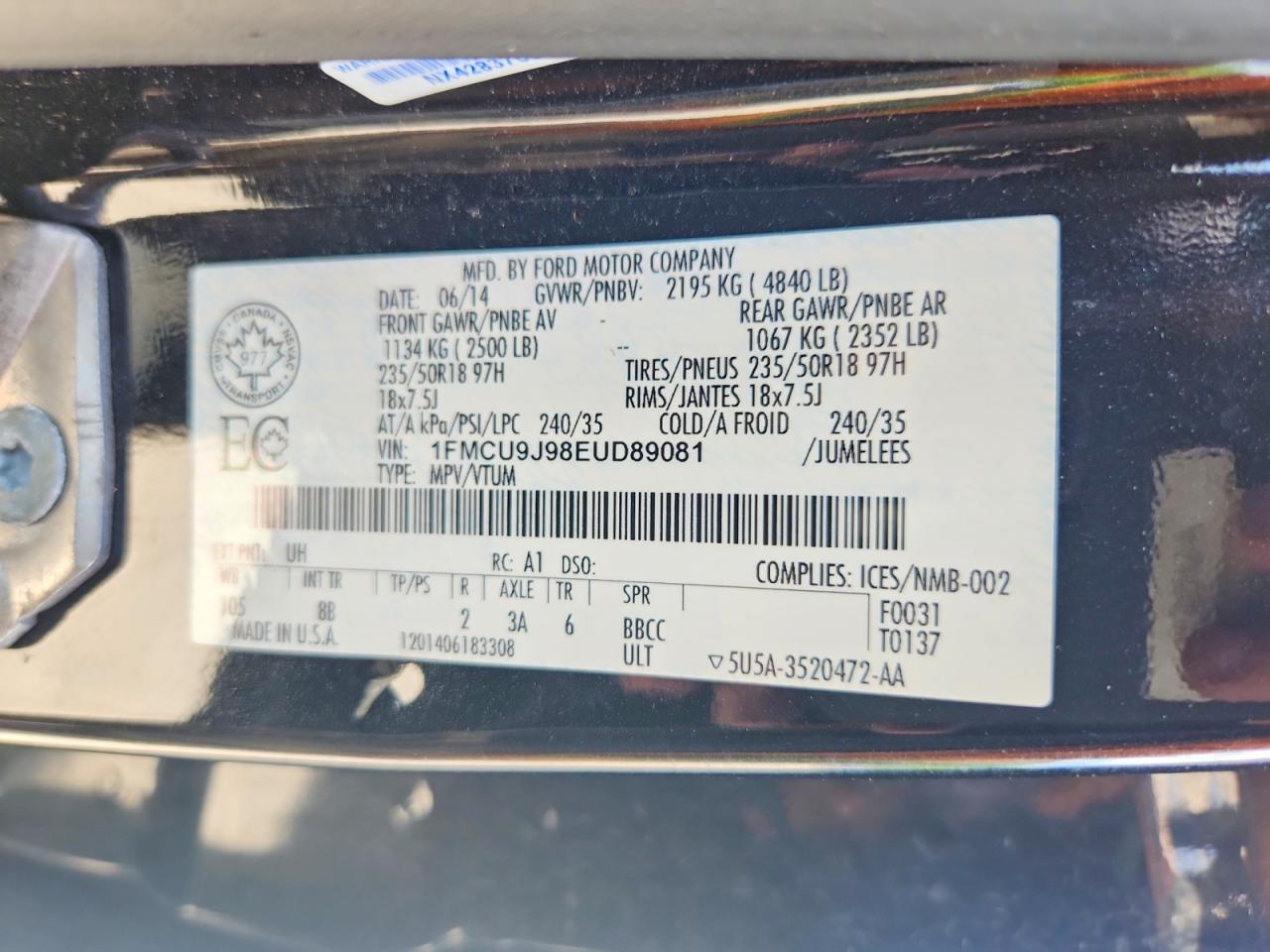 Ford Escape Titanium