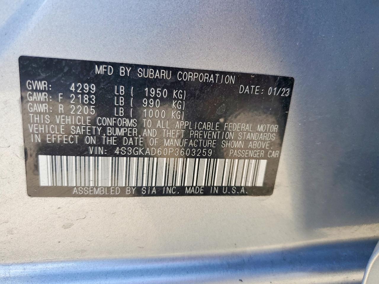 Subaru Impreza Premium