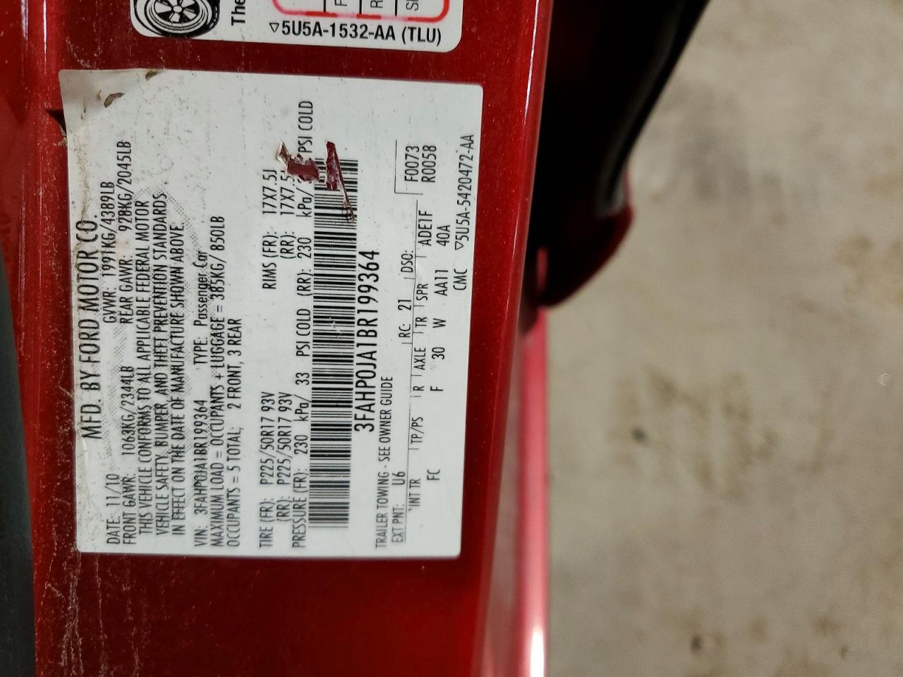 Ford Fusion Sel