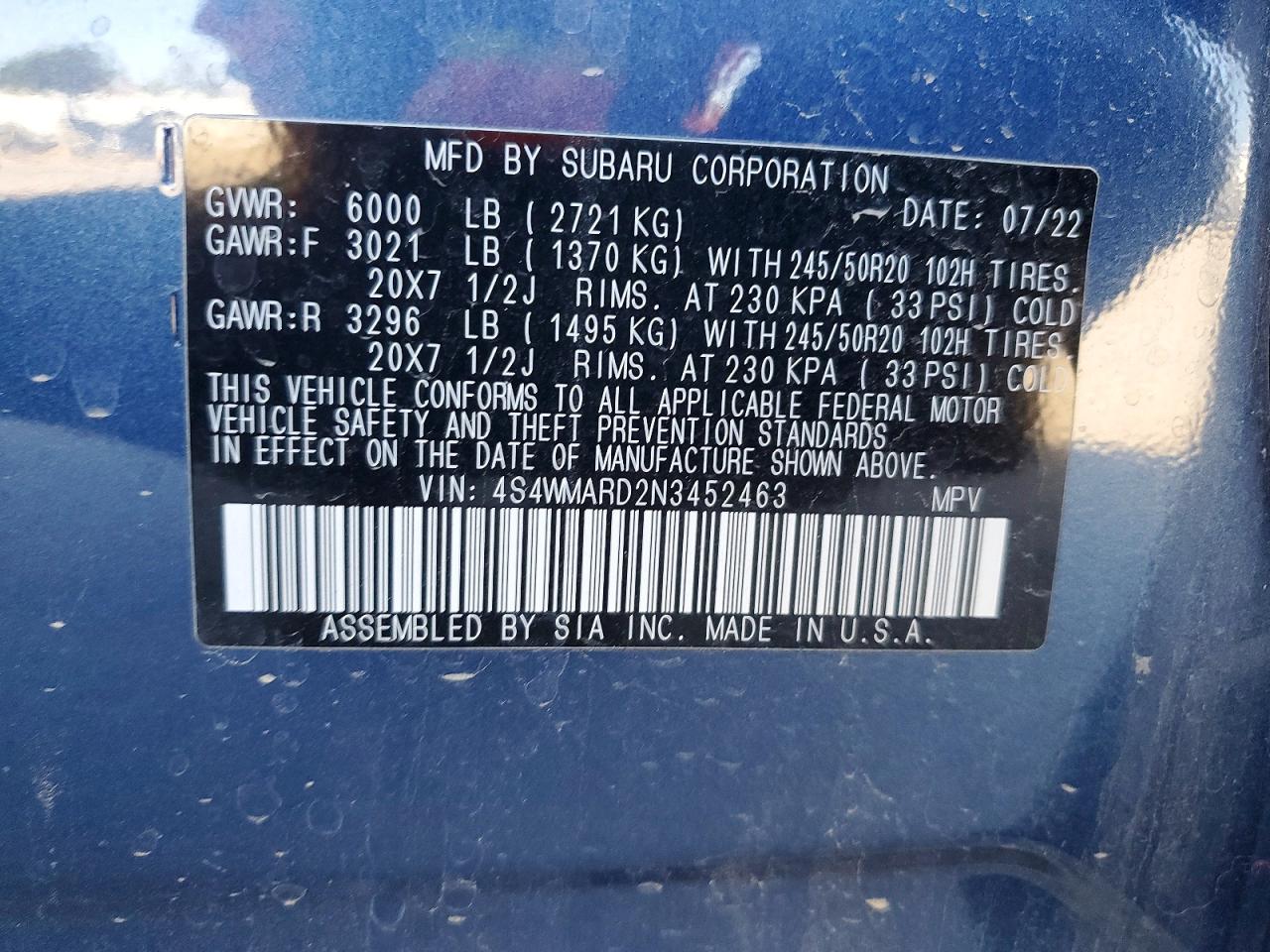 Subaru Ascent Touring