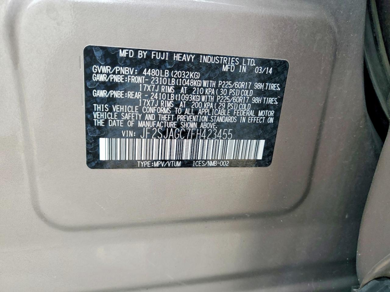 Subaru Forester 2.5i Premium