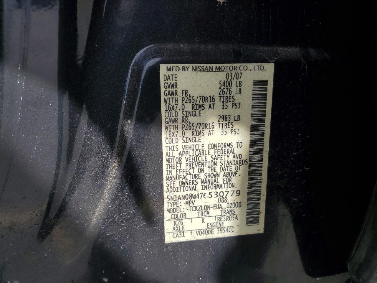 Nissan Xterra X