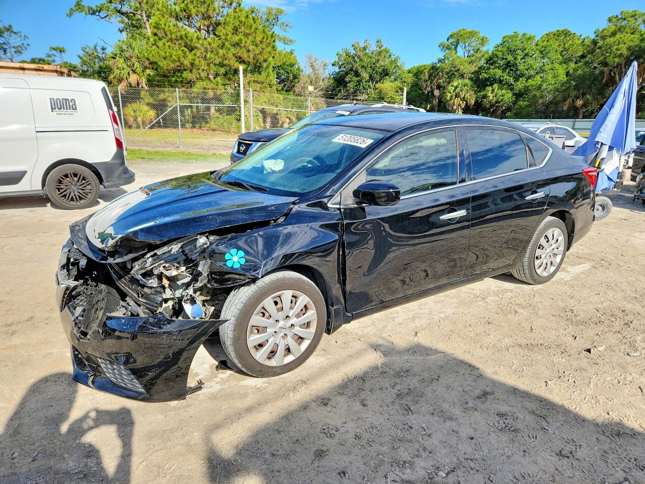 Salvage Nissan Sentra Image