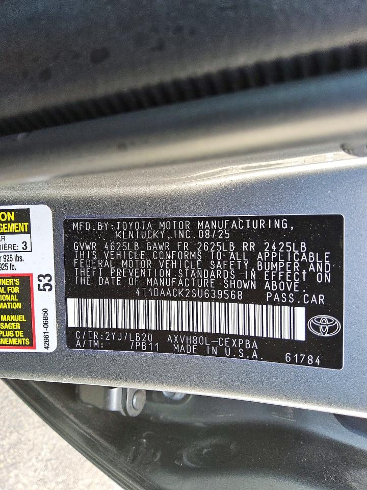 Toyota Camry Xse