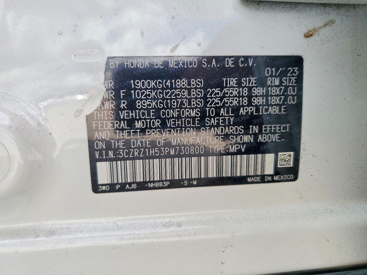Honda HR-V Sport