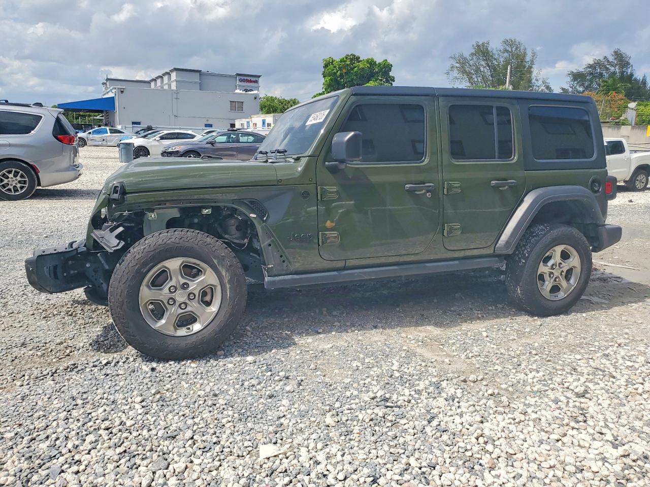 Salvage Jeep Wrangler Image