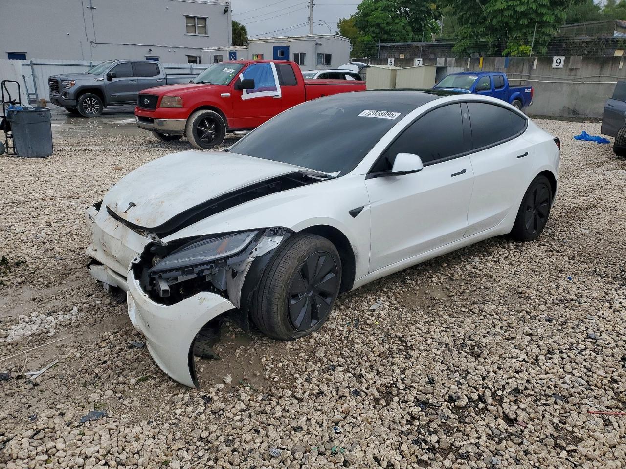 Salvage Tesla Model 3 Image