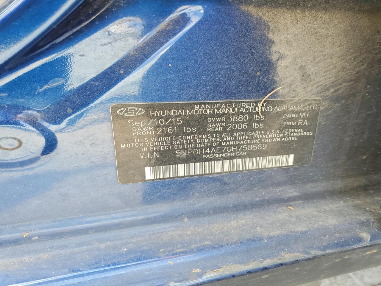 Hyundai ELANTRA Se