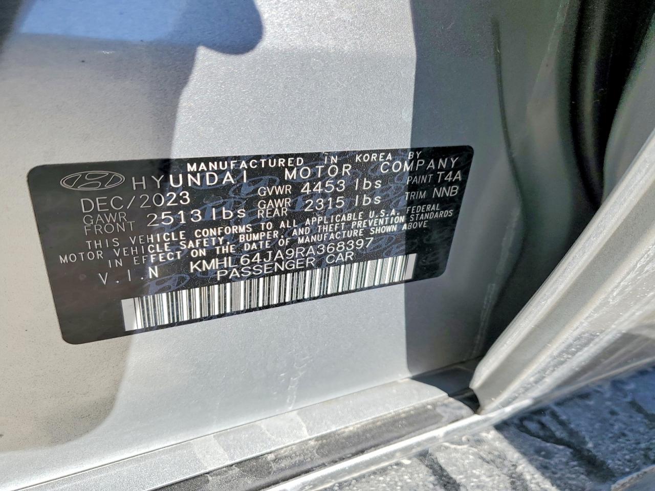 Hyundai SONATA Sel