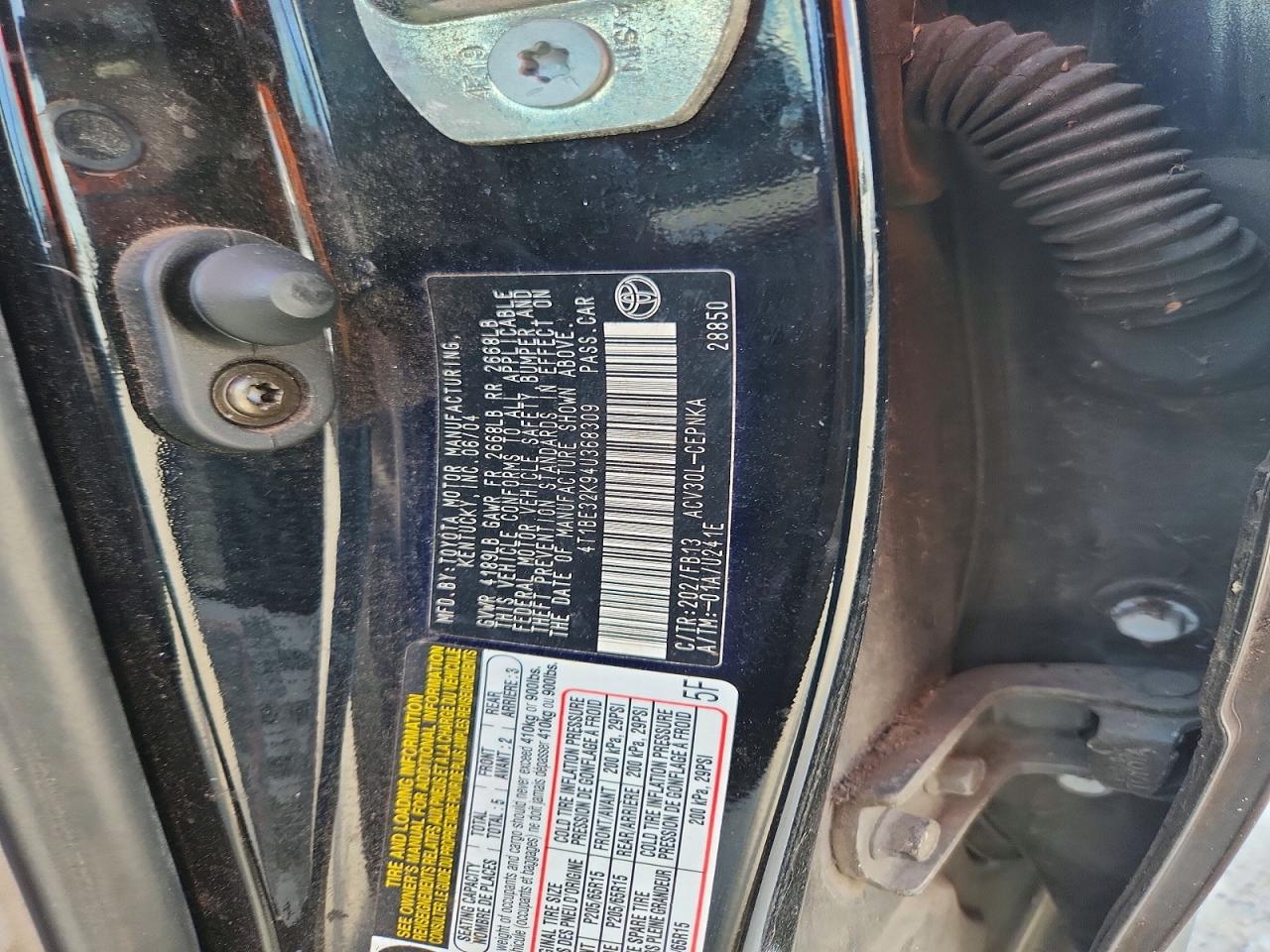 Toyota Camry Le