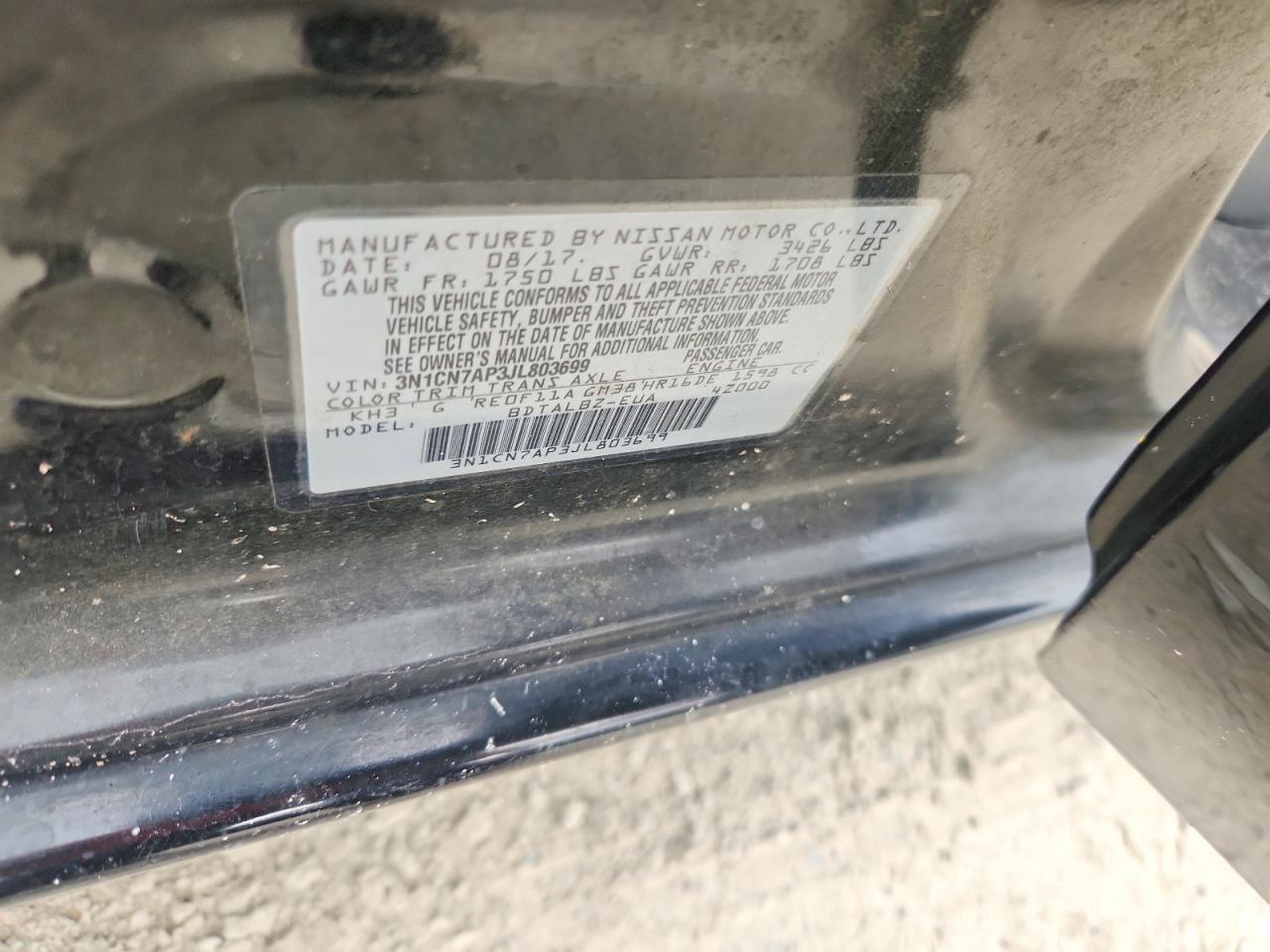 Nissan Versa Sv