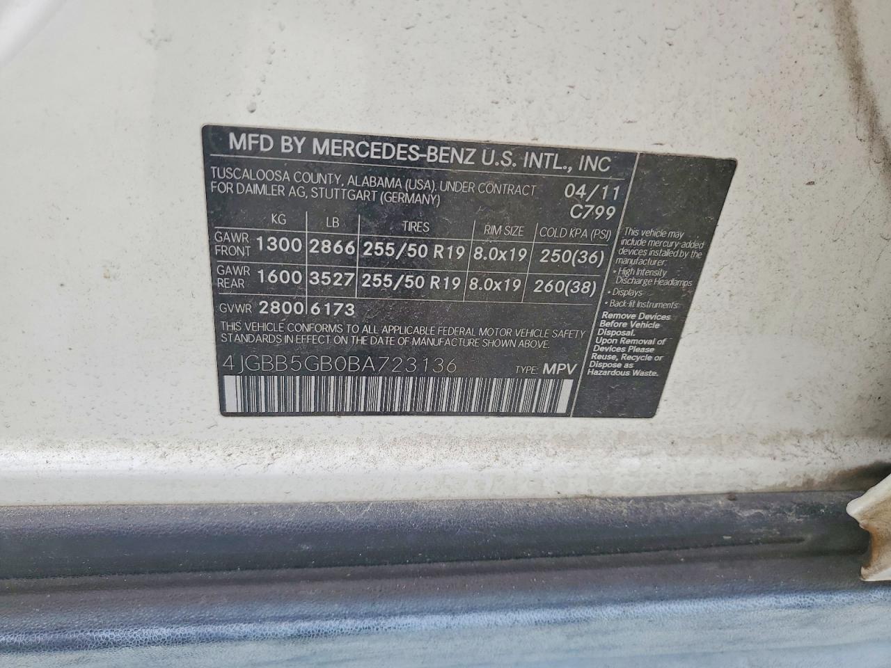 Mercedes-Benz M-Class 350