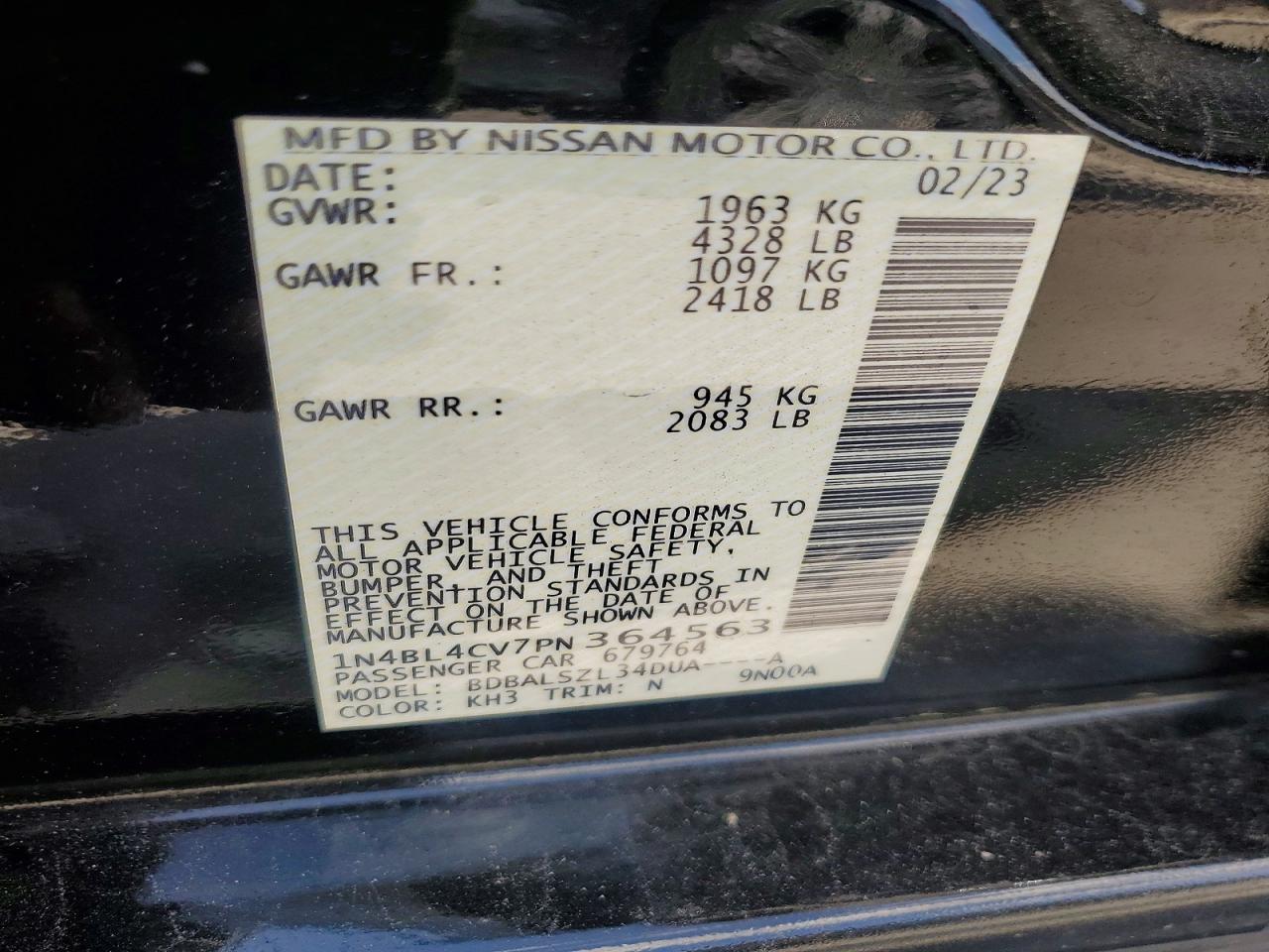 Nissan Altima Sr