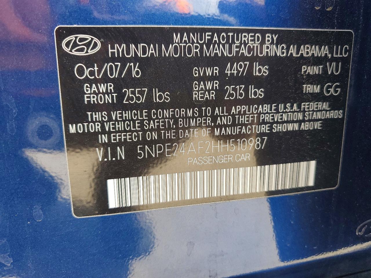 Hyundai SONATA Se