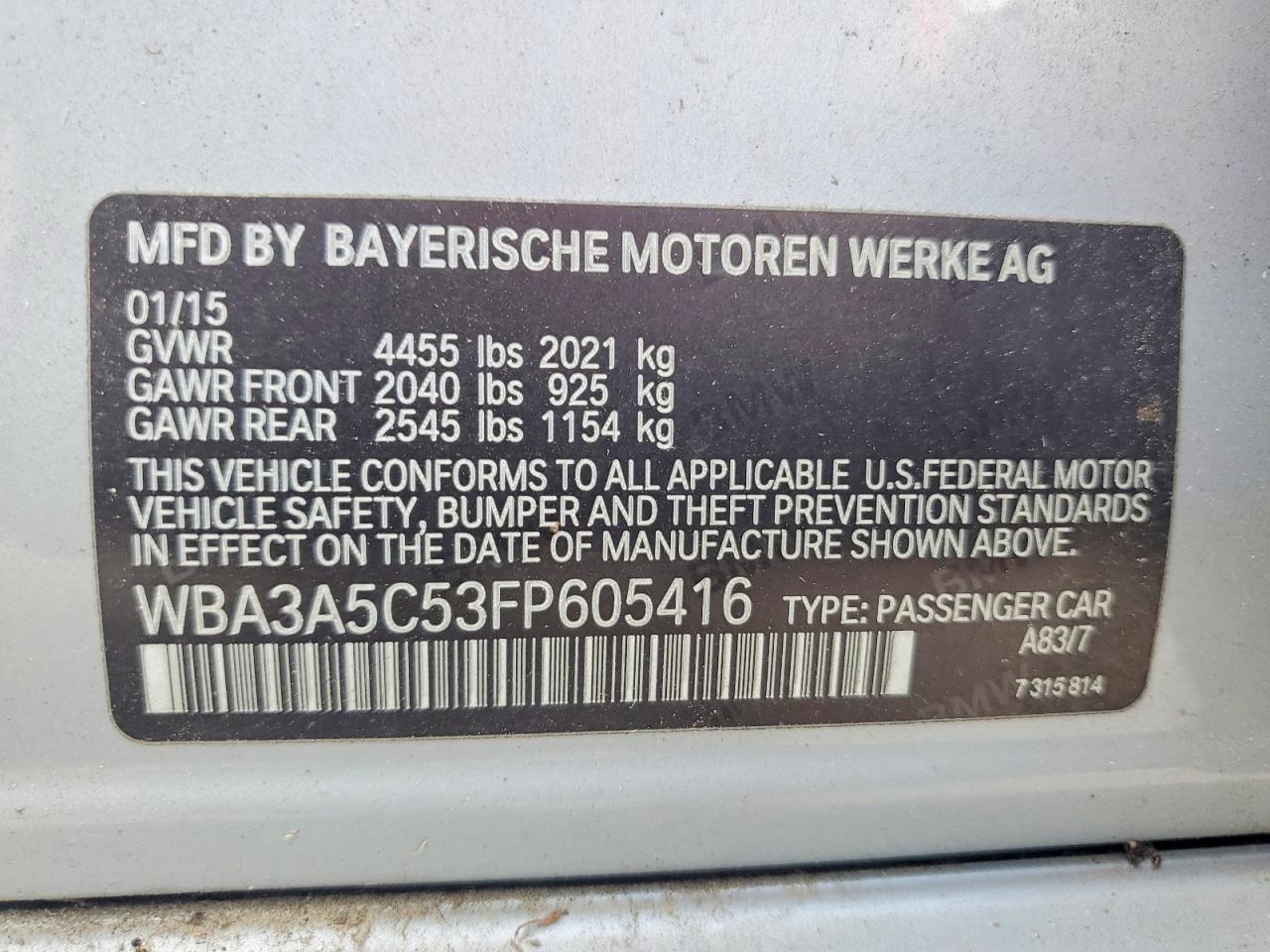 BMW 3 Series I